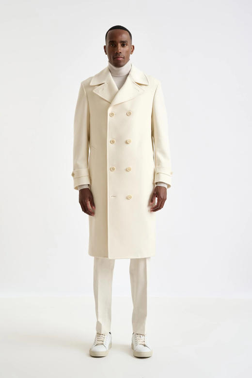 Scabal ZEUS 100%澳洲美丽诺羊毛520克重切斯菲尔德大衣 商品图0