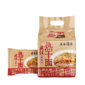 五谷道场 香辣味武汉热干面 268g*3袋/包