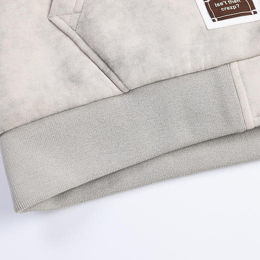 【新品上新】HX 冬季带帽薄棉服脏脏灰C112440033102 商品图5