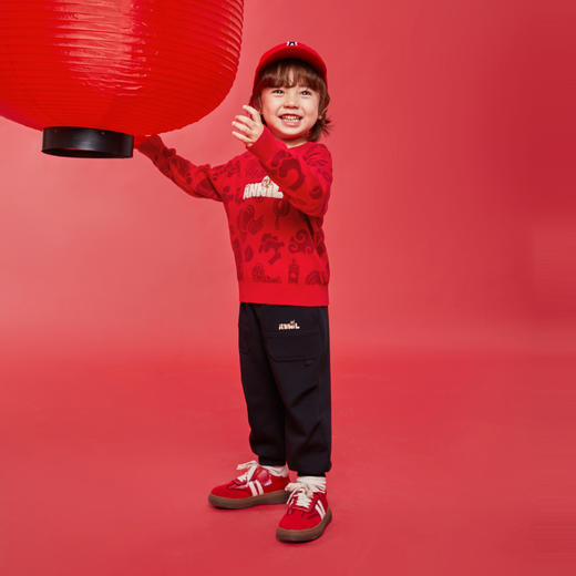 男童圆领针织毛衫春季新款安奈儿童装实体店同款XB514503 商品图3