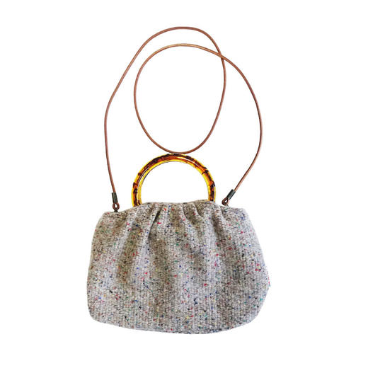 HUJI祤集Sunrise手提斜挎包插画经典人字纹 商品图2