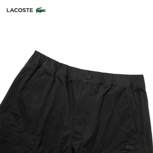 Lacoste【王一博同款】法国鳄鱼男装新款束脚长裤HH0648-98 商品图4