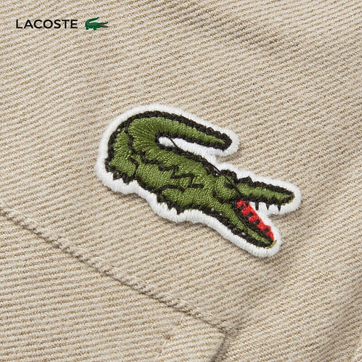 Lacoste法国鳄鱼女装新款时尚百搭休闲直筒裤长裤HF7449-10 商品图2