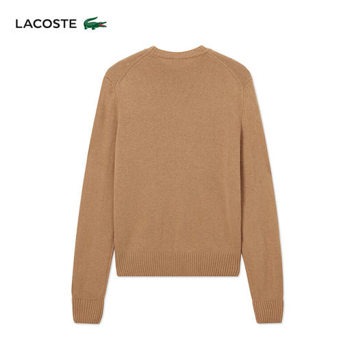 Lacoste法国鳄鱼男装新款简约舒适圆领长袖针织衫毛衣AH2916-10 商品图2