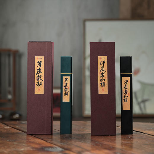 【非遗好物】知宝斋印度老山檀芽庄殻料线香天然香料50g 商品图0