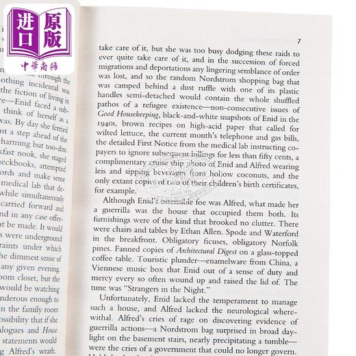 预售 【中商原版】纠正 小开本 英文原版 The Corrections 乔纳森弗兰岑 小说家 Jonathan Franzen 商品图8