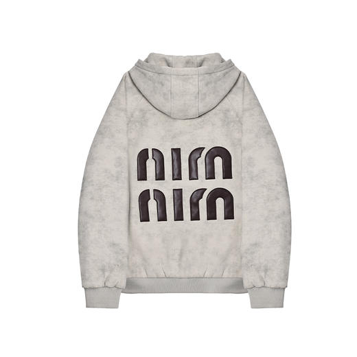 【新品上新】HX 冬季带帽薄棉服脏脏灰C112440033102 商品图1