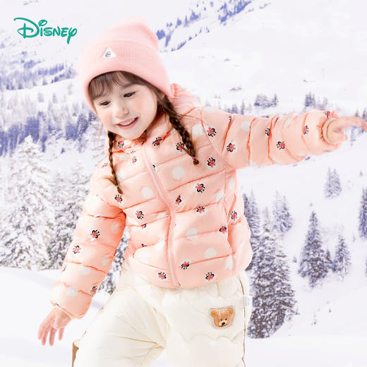 【迪士尼Disneybaby正品羽绒服】冬款防风保暖男女童羽绒服 商品图5
