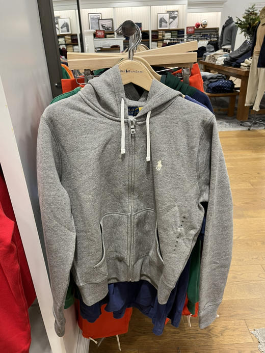 黑五特价！RL拉夫劳伦女款薄绒拉链帽衫 可配套 商品图3