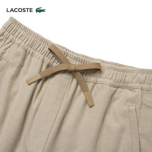 Lacoste法国鳄鱼女装新款时尚百搭休闲直筒裤长裤HF7449-10 商品图3