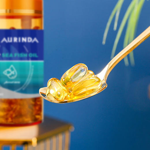 澳琳达澳洲进口深海鱼油成人中老年300粒omega3DHA 商品图1