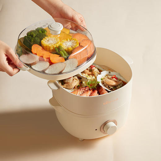 小熊（Bear）辅食料理机电炖锅DZG-D40E1双层多功能电蒸锅 商品图1