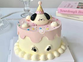 『甜甜小狗』网红卡通蛋糕