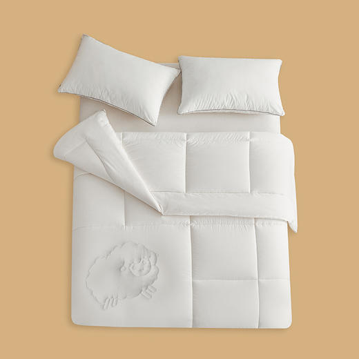 无印良品100%澳洲羊毛被 MJ-B2024-0171 商品图4