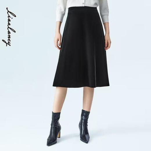 L2朗姿 复古风时尚半裙LCSP03VSK132B11 商品图3