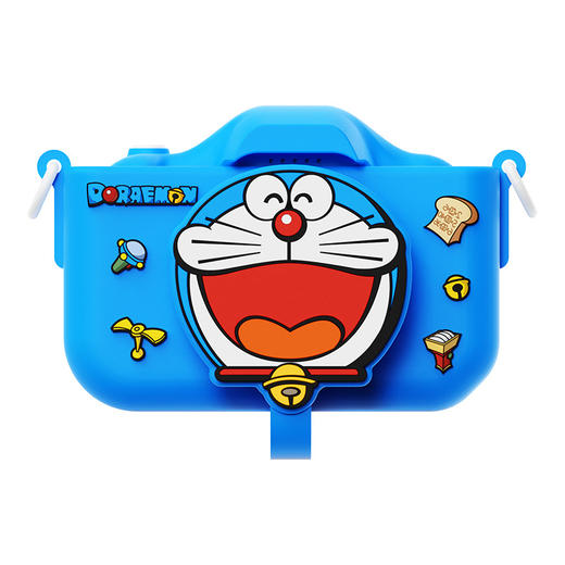 新款宝可梦 奶龙 哆啦A梦儿童数码相机前后双摄4800W像素送64G内存卡 商品图6