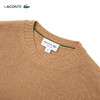 Lacoste法国鳄鱼男装新款简约舒适圆领长袖针织衫毛衣AH2916-10 商品缩略图3