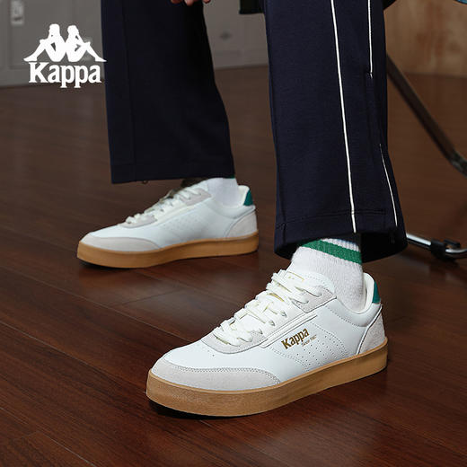 Kappa卡帕板鞋2024新款秋冬复古百搭运动休闲小白鞋男女情侣鞋子K0FW5CC77 商品图4
