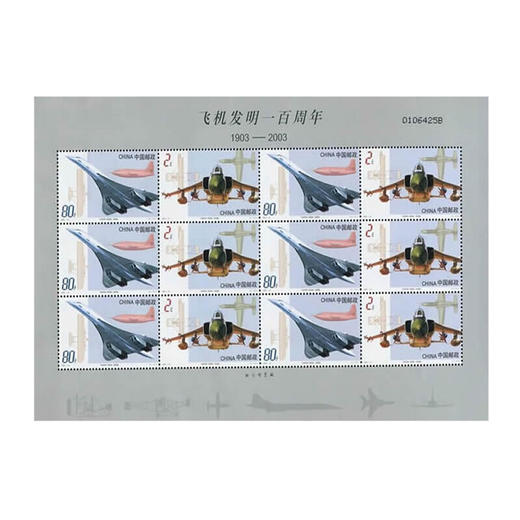 《飞机发明一百周年》纪念邮票 2003-14 商品图1