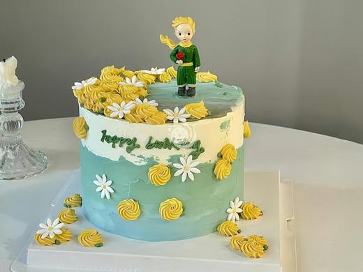 『玫瑰王子』男神生日蛋糕 商品图0