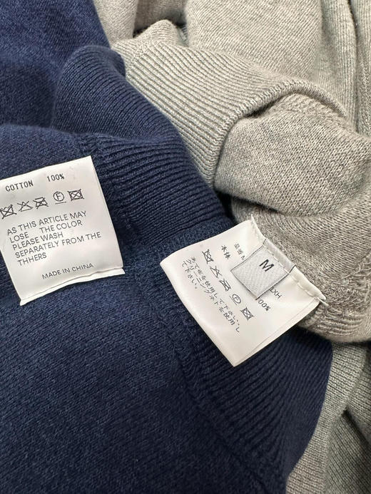 45R圆领衫。灰色。蓝色 商品图8