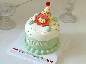 『卡通小狮子』网红手绘蛋糕