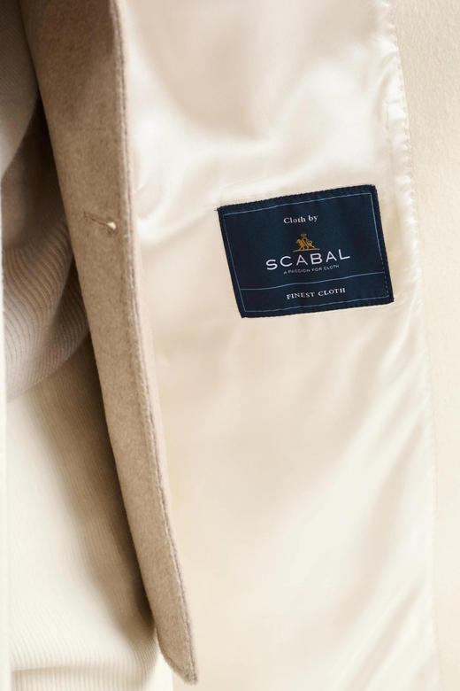 Scabal ZEUS 100%澳洲美丽诺羊毛520克重切斯菲尔德大衣 商品图5