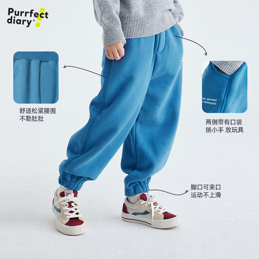 【奥粒绒上学神裤】儿童字母印花卫裤 PDK2423 商品图3