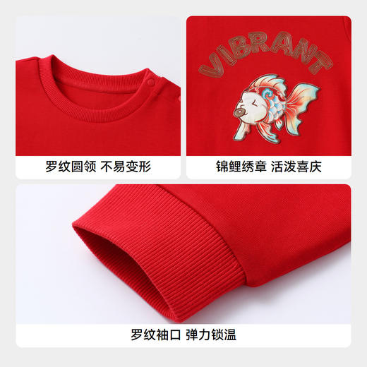 男童卫衣春季新款安奈儿童装实体店同款XB511532 商品图6