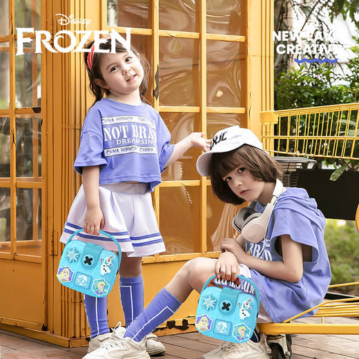 冰雪奇缘联名手提斜挎包，正版IP授权，耐磨防刮 商品图7