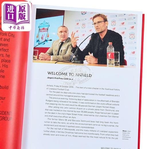 【中商原版】克洛普时代 利物浦足球俱乐部官方传记 英文原版 Klopp The Liverpool FC Celebration 英超冠军利物浦俱乐部官方周边书 商品图4