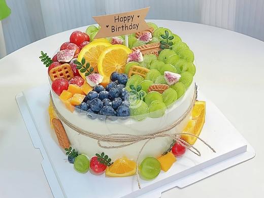 『桃源鲜果』丰盛水果蛋糕 商品图0