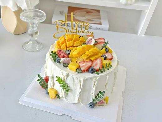 『生如夏花』水果生日蛋糕 商品图0