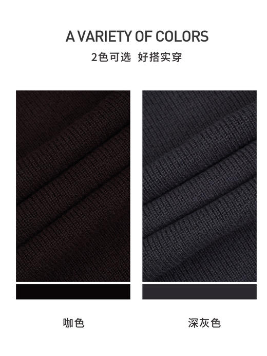 callisto两色可选绵羊毛毛衣 商品图1
