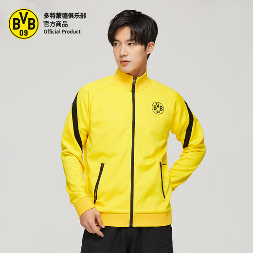 【官方正版】多特蒙德足球俱乐部｜BVB立领外套运动拼接夹克 商品图3