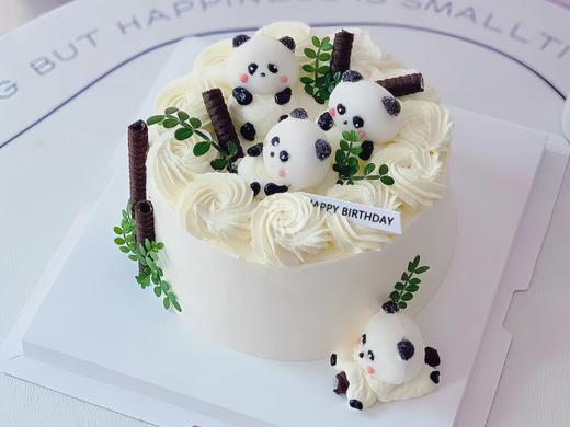 『你是我的宝』卡通熊猫蛋糕 商品图0