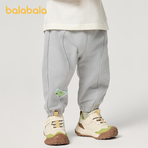 【2025新品】巴拉巴拉童装宝宝裤子男童长裤女童运动裤2025新款春装婴儿休闲裤 商品图2