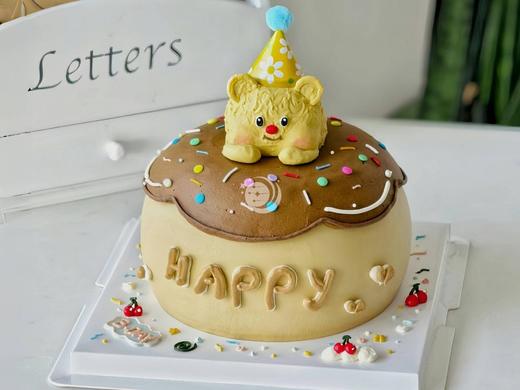 『黄油小熊』卡通生日蛋糕 商品图0