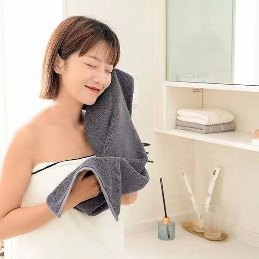 长绒棉纯色毛巾、浴巾 商品图3