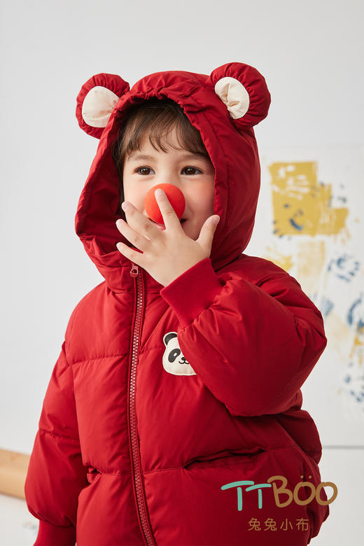 兔兔小布可爱小熊猫泡泡服【90-130尺码可选】 商品图2