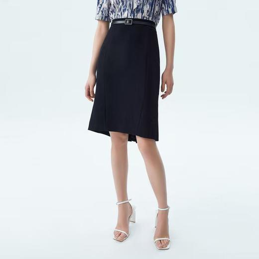 L1XXL1朗姿藏青气质半裙LSSP00WSK104A63 商品图1