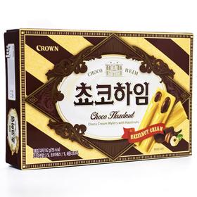 克丽安巧克力威化饼干142g크라운 쵸코하임