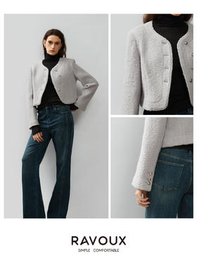 小个子必备|这款短款羊毛上衣美到犯规