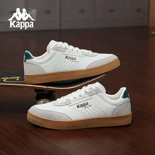 Kappa卡帕板鞋2024新款秋冬复古百搭运动休闲小白鞋男女情侣鞋子K0FW5CC77 商品图3