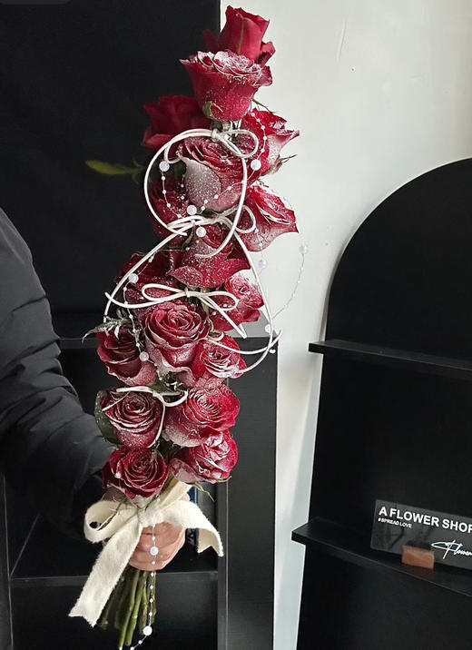 1米落雪红玫瑰 商品图0