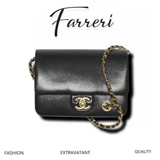 香奶奶 24k鱼子酱口盖包 23cm 商品图0