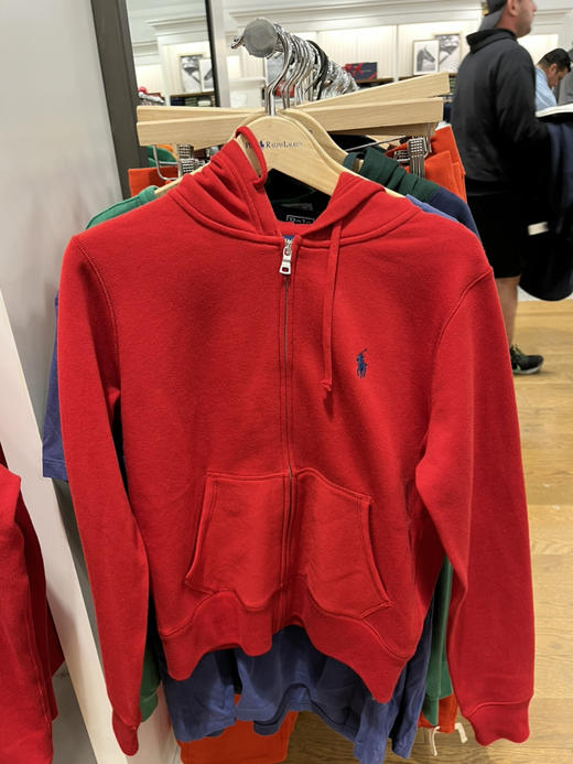黑五特价！RL拉夫劳伦女款薄绒拉链帽衫 可配套 商品图10