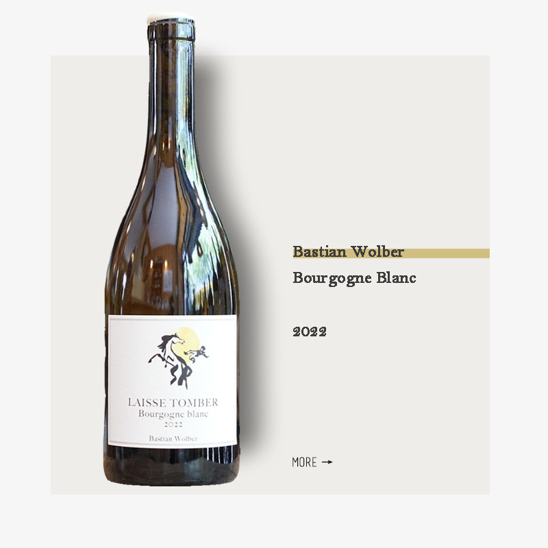 Bastian Wolber Bourgogne Blanc 2022巴斯蒂安沃伯酒庄霞多丽干白2022