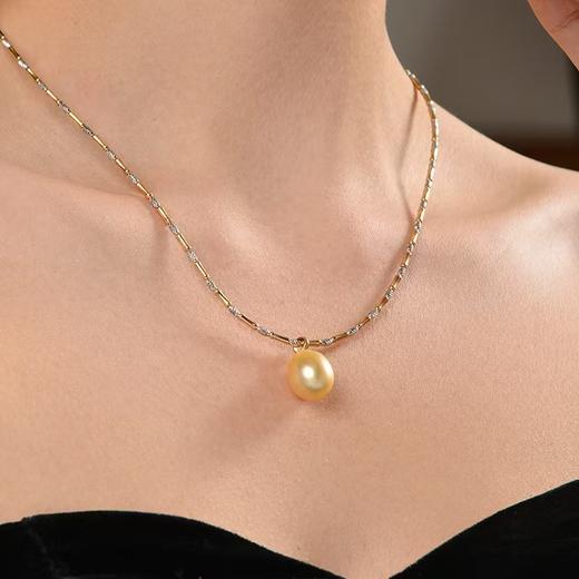 【库存极少】Manreya玛芮雅南洋明珠高端海水南洋金珠项链 商品图1