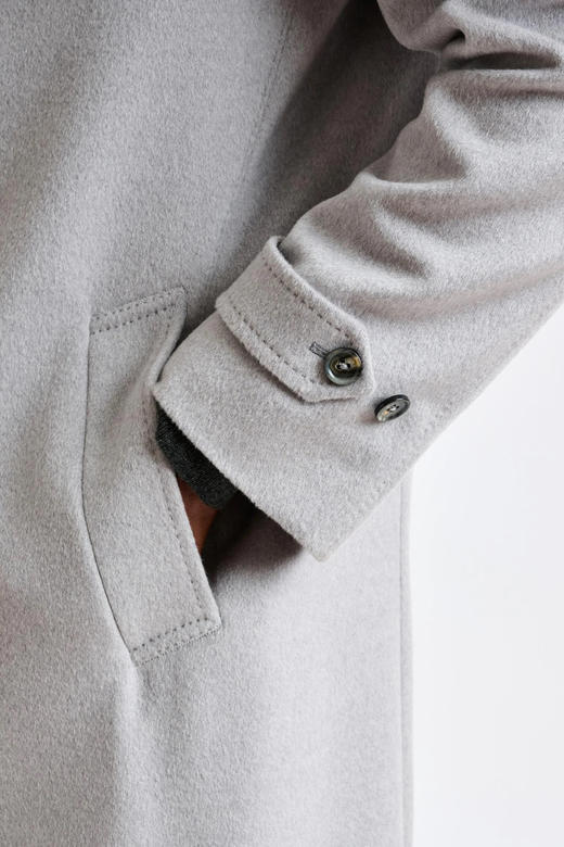 Scabal ZEUS 100%澳洲美丽诺羊毛520克重切斯菲尔德大衣 商品图5